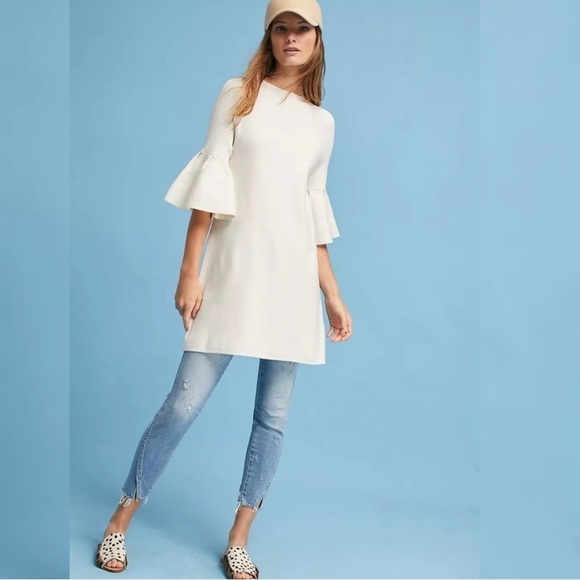 Anthropologie Moth Chester Bell Sleeve Tunic - Picture 2 of 8